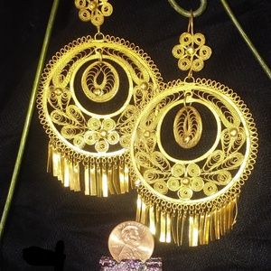 Traditional, handcrafted, vintage, earrings